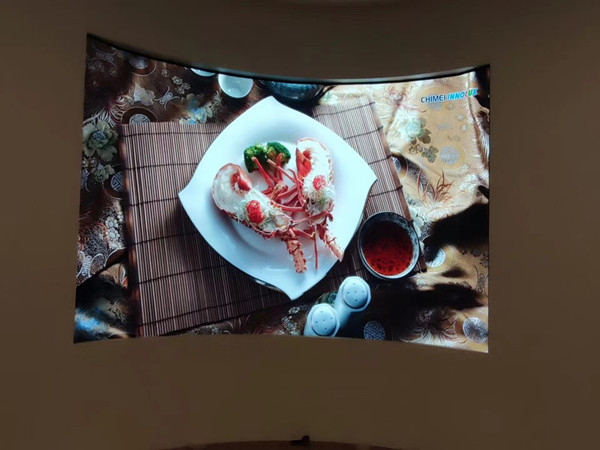 敦煌室内P2.5弧形LED屏